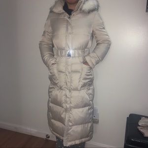 Long Down Puffer Coat by Laundry By Shelli Segal